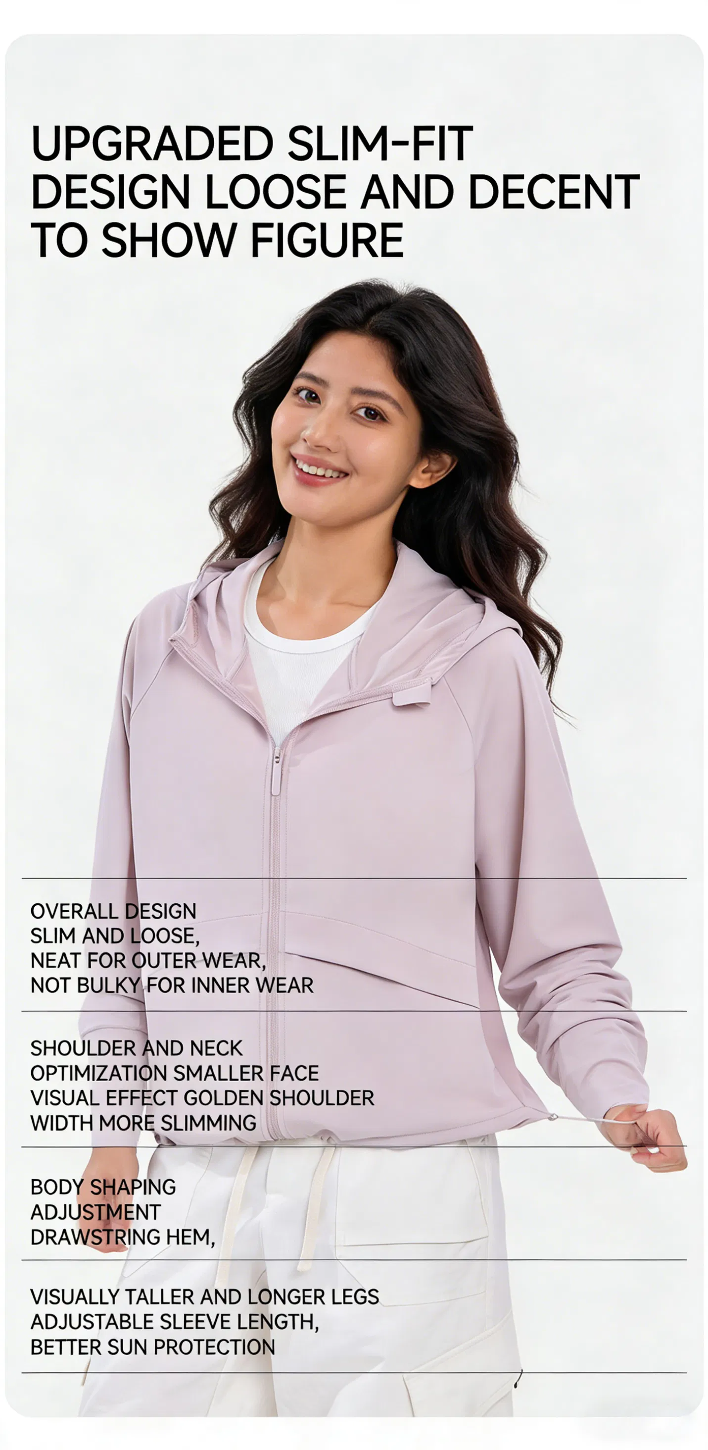 Ropa de Protección Solar para Mujeres