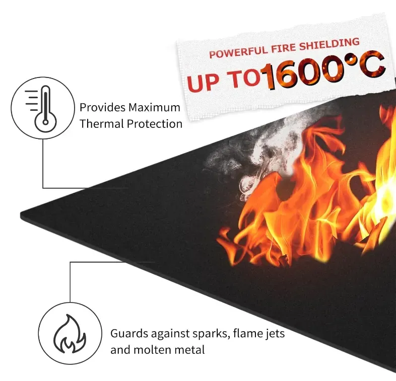 Ropa ignífuga de fibra de carbono preoxidada para la seguridad en la lucha contra incendios y la soldadura