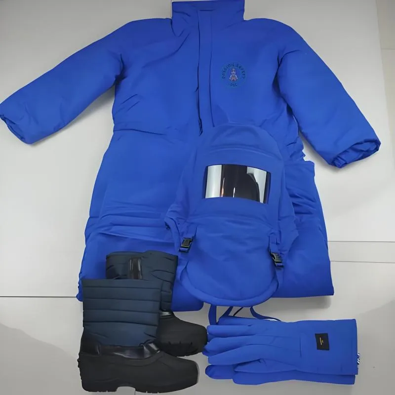 Ropa de protección PPE criogénica para seguridad industrial a baja temperatura