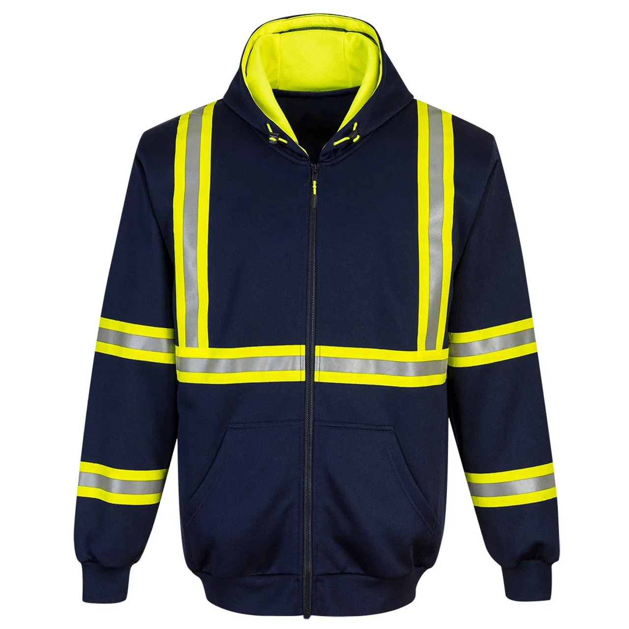 Ropa de trabajo de algodón reflectante protectora a prueba de fuego al por mayor