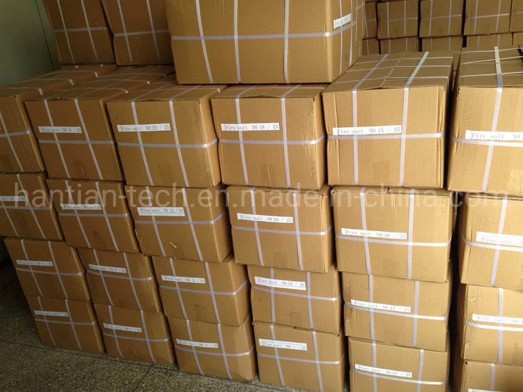 Venta directa de fábrica cubierta de protección ropa robótica resistente al calor ropa ignífuga