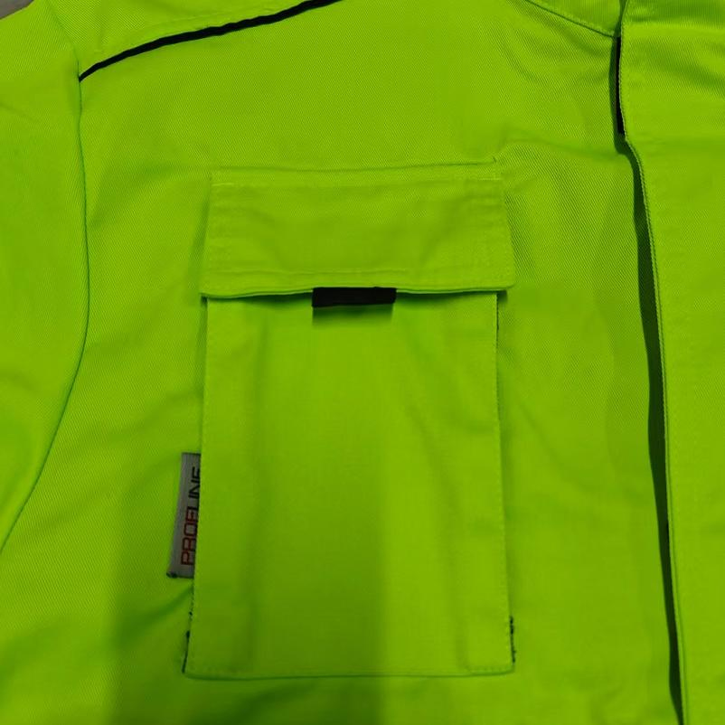 Ropa de trabajo personalizable con logo, camiseta de manga larga reflectante y característica reflectante incorporada