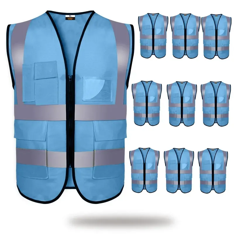 Detalle ropa de seguridad reflectante