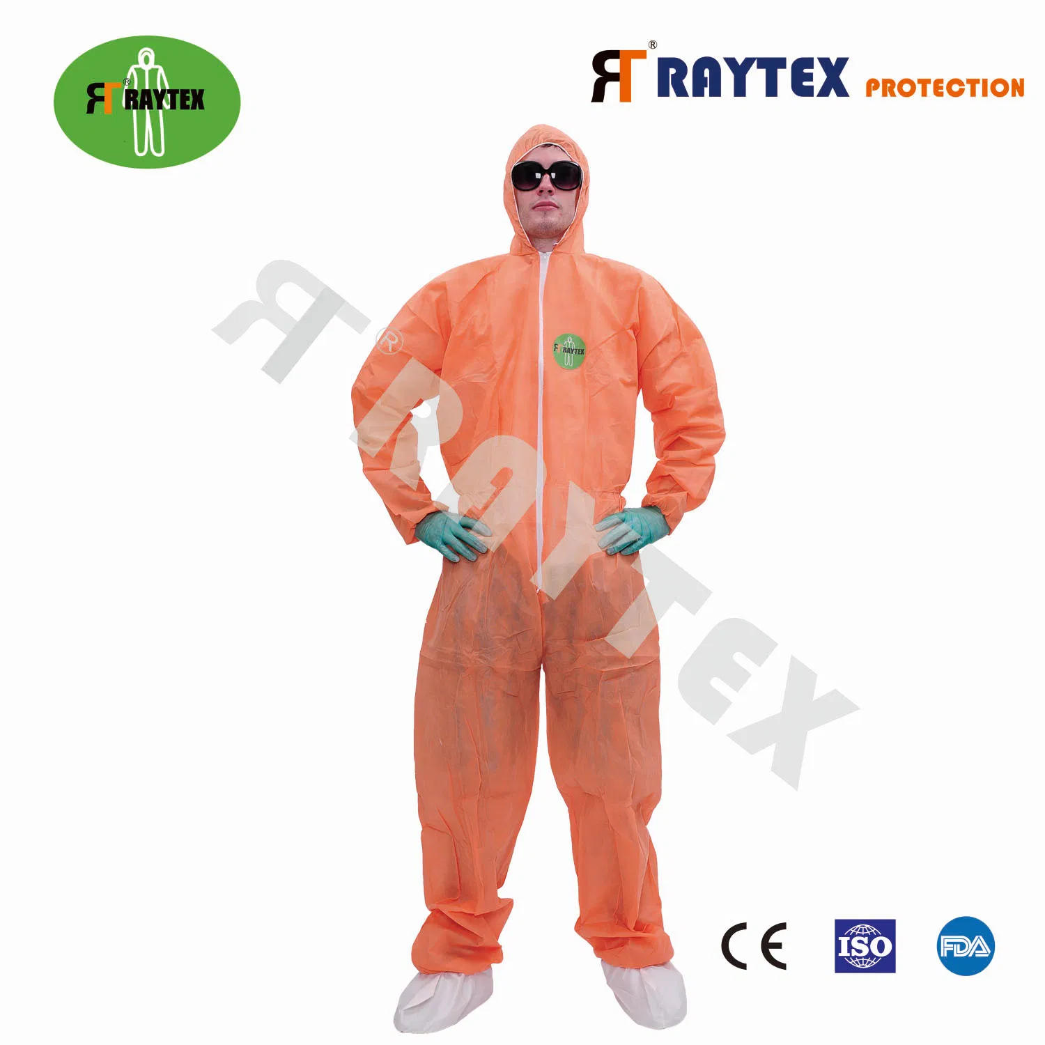 Ropa de trabajo protectora desechable clásica de PP no tejido para venta al por mayor