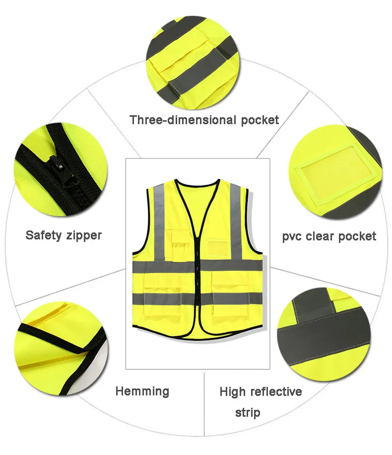 Ropa infantil de alta visibilidad para exteriores, correr de noche, protección, construcción, seguridad reflectante