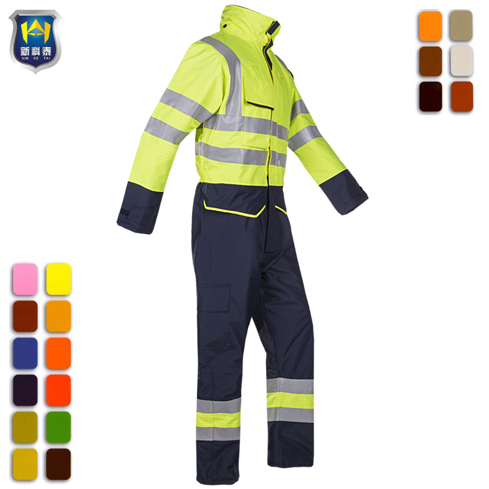 Ropa Resistente al Fuego para la Protección del Personal Industrial Contra el Fuego