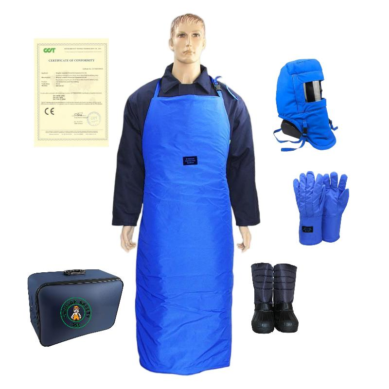 Ropa de protección PPE criogénica para seguridad industrial a baja temperatura