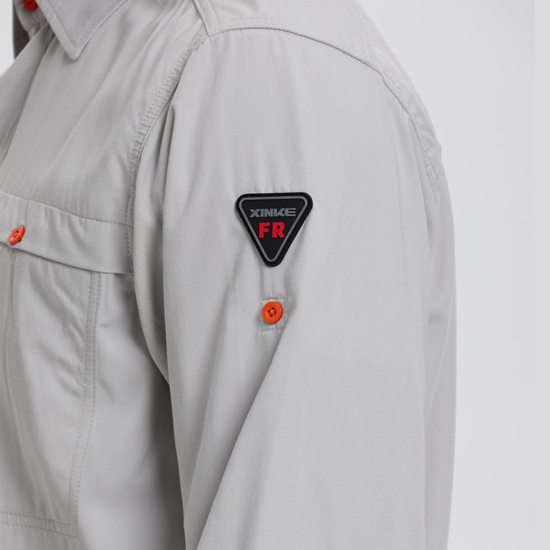 Proveedor de China Camisas Ignífugas Ropa de Trabajo Polos Ropa Ignífuga con Logo