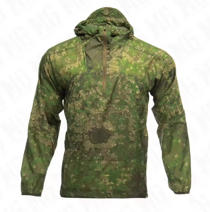 Ropa táctica camuflada con capucha protectora solar para entrenamiento al aire libre al por mayor
