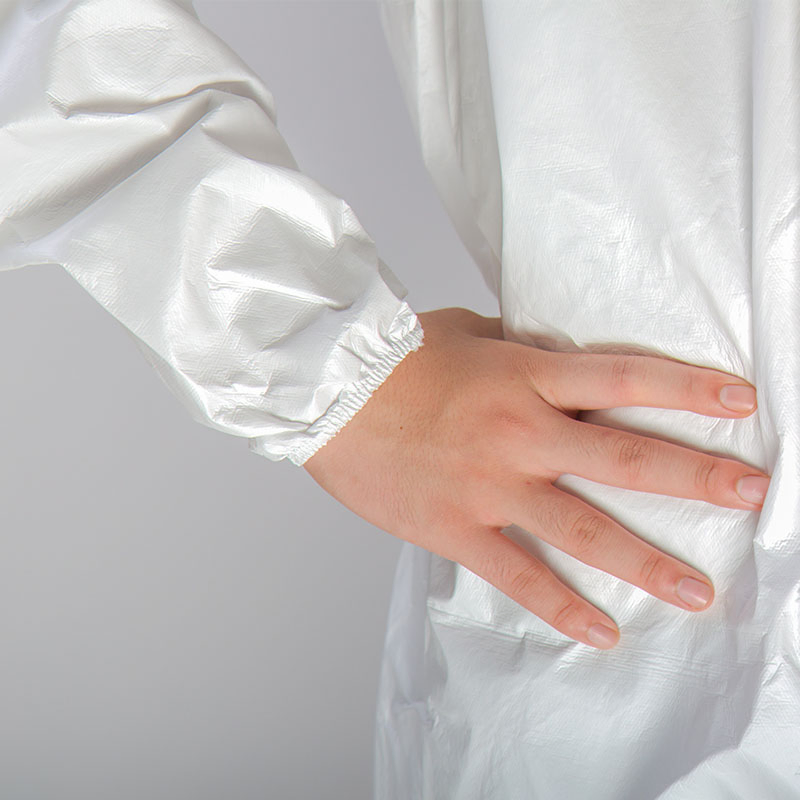 Ropa de Seguridad OEM En14126 Traje de Protección Uniforme de Trabajo Impermeable Ropa Protectora Desechable