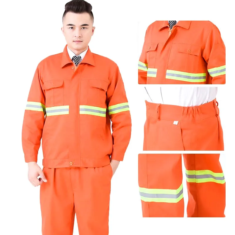 Ropa de trabajo de alta visibilidad, uniforme resistente al fuego, trajes de seguridad