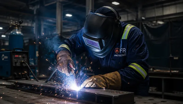 Soldadura industrial ropa de trabajo de seguridad