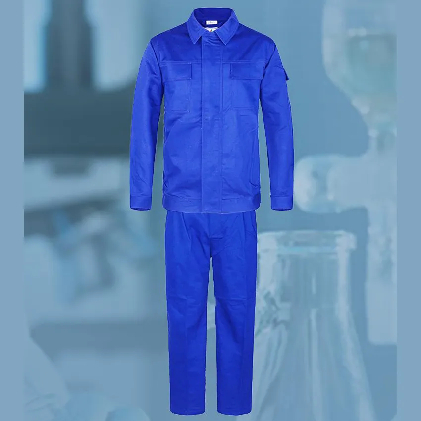 Chaqueta y pantalones contra arco eléctrico, ropa resistente a ácidos y álcalis, uniformes de protección química