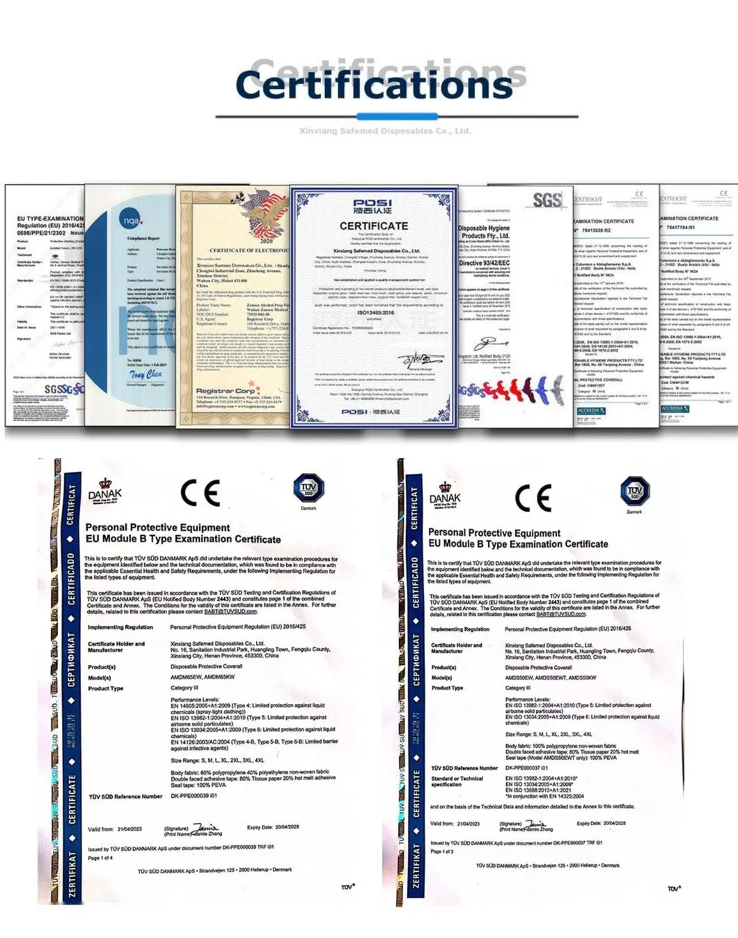 Certificado CE Calidad