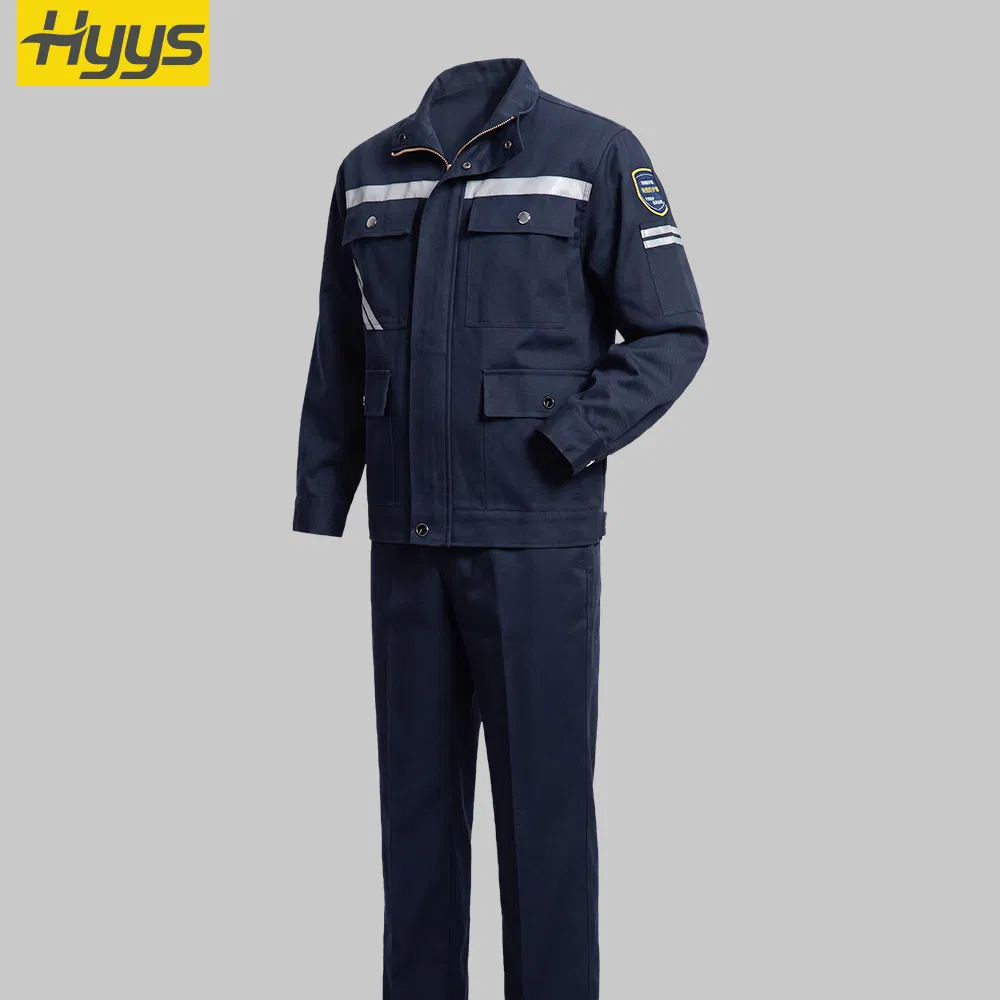 Ropa de trabajo protectora antiestática retardante de llama reflectante para electricistas, trajes resistentes al fuego