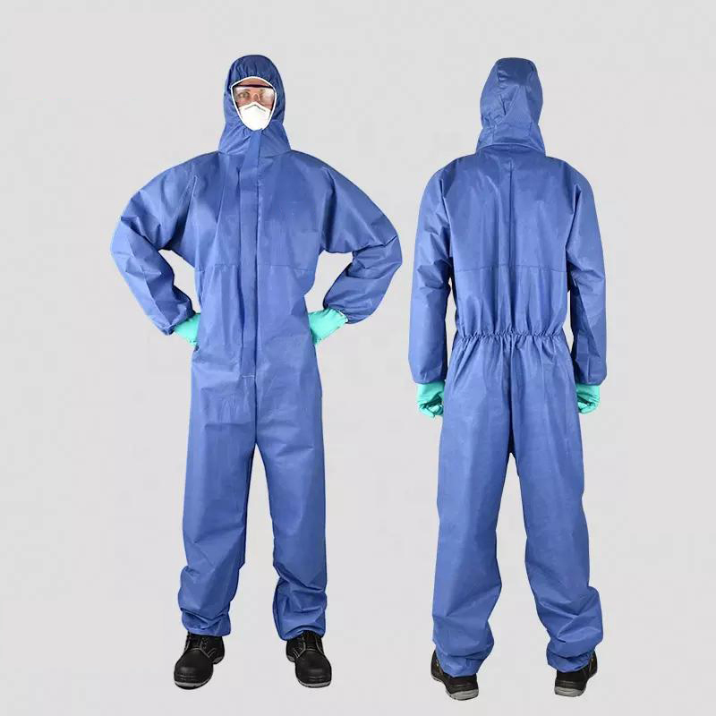 Ropa de protección industrial trajes de aislamiento ropa de protección química para laboratorios químicos