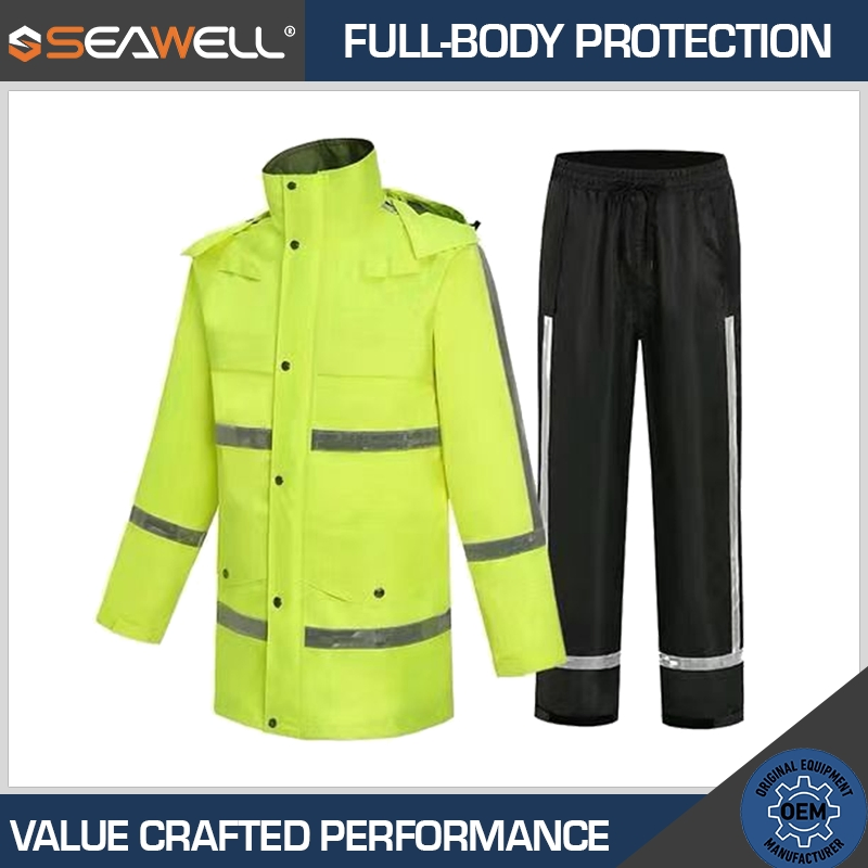 Ropa de trabajo industrial protectora de alta calidad, impermeable y segura
