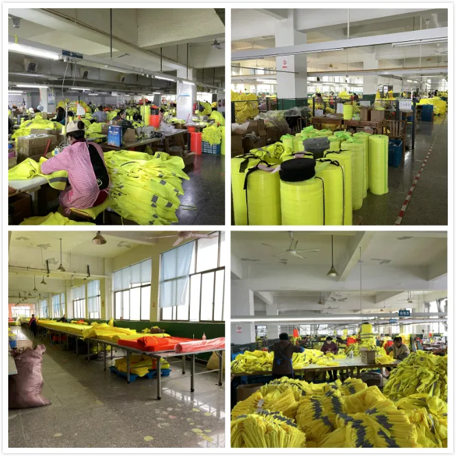 Fábrica de ropa de alta visibilidad y chalecos de seguridad