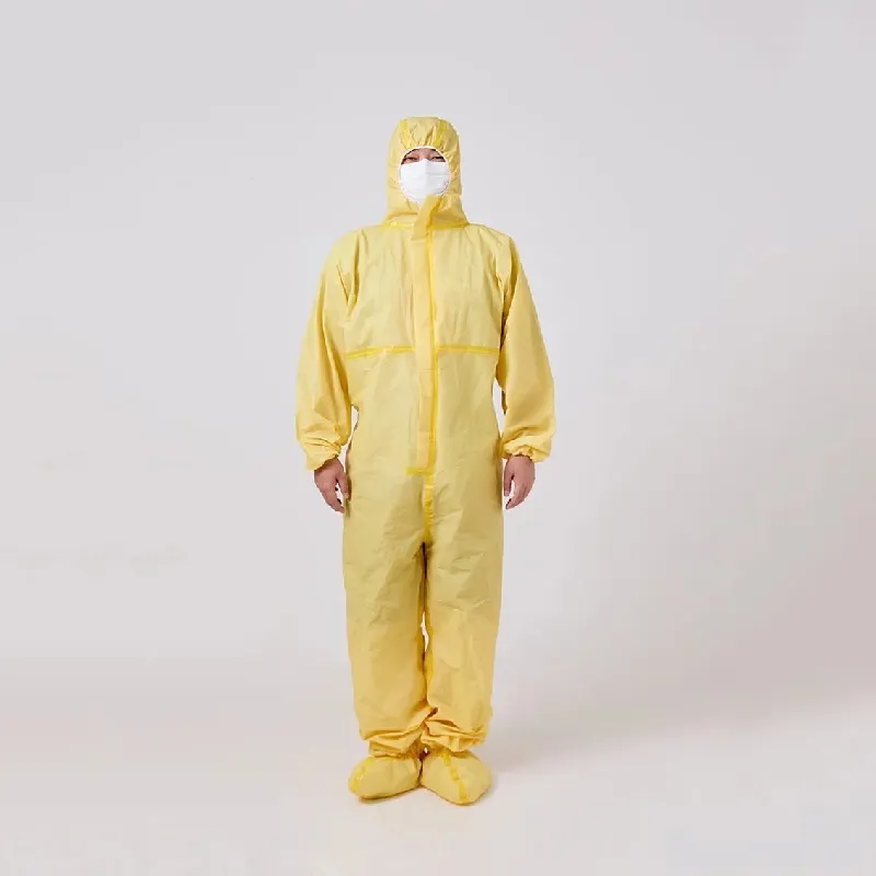 Ropa de trabajo desechable antistática de protección química, monos de tela no tejida