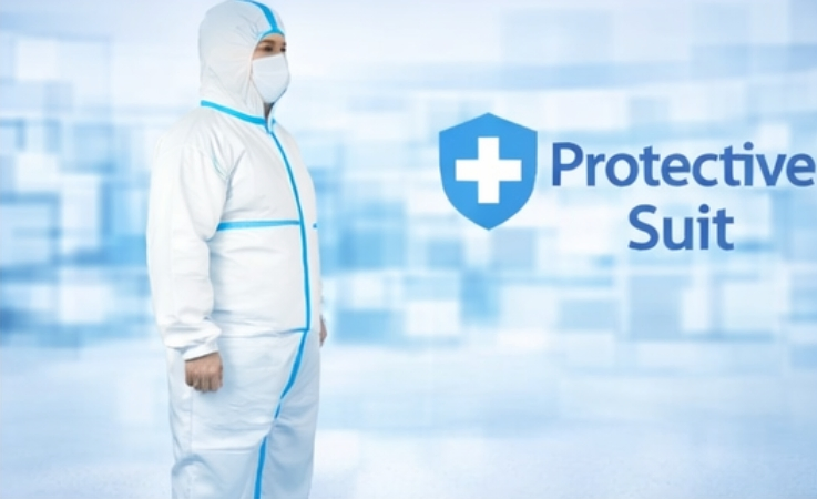 Ropa protectora desechable de no tejido PLA