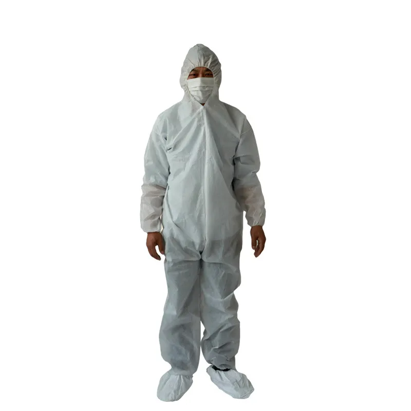 Ropa protectora desechable impermeable de polipropileno no tejido