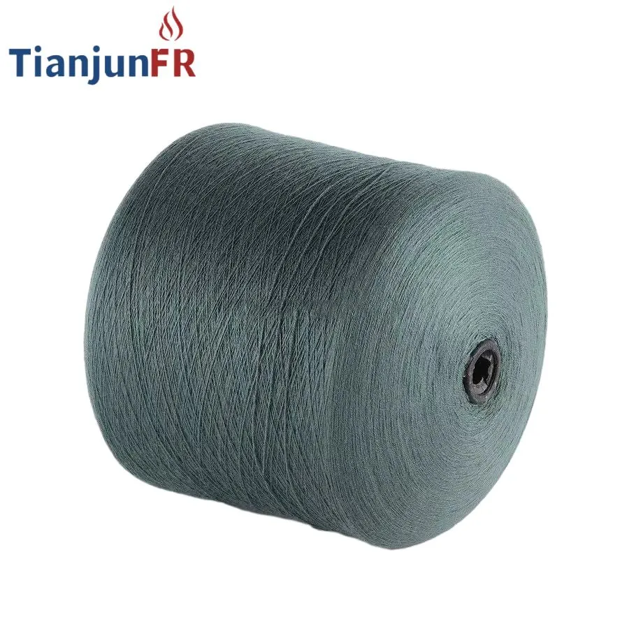 Ropa de fibra modacrílica, algodón y nylon resistente al fuego para protección retardante de llamas