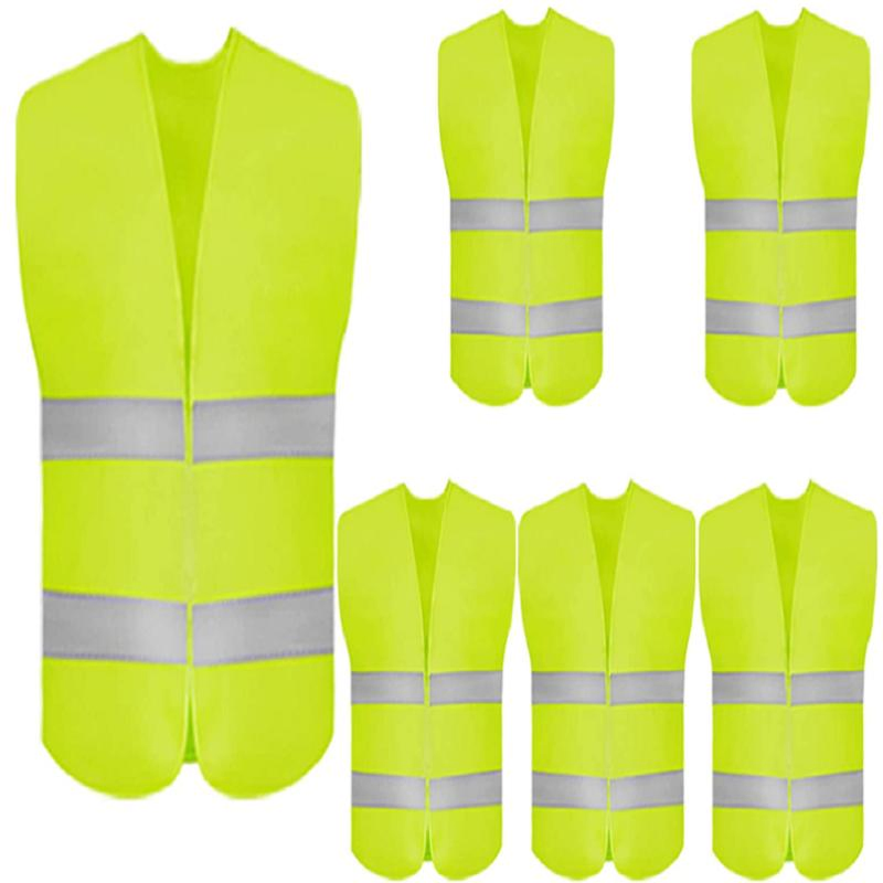 Ropa infantil de alta visibilidad para exteriores, correr de noche, protección, construcción, seguridad reflectante
