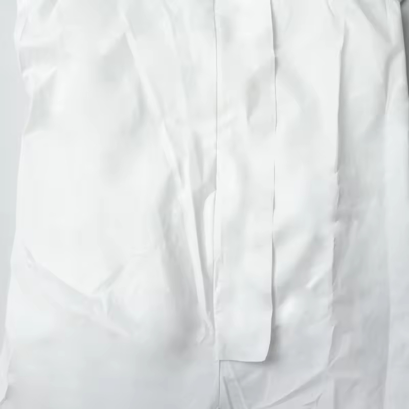 Cubierta protectora absorbente de partículas dañinas de polvo, antiestática, libre de silicona, ropa de seguridad transpirable