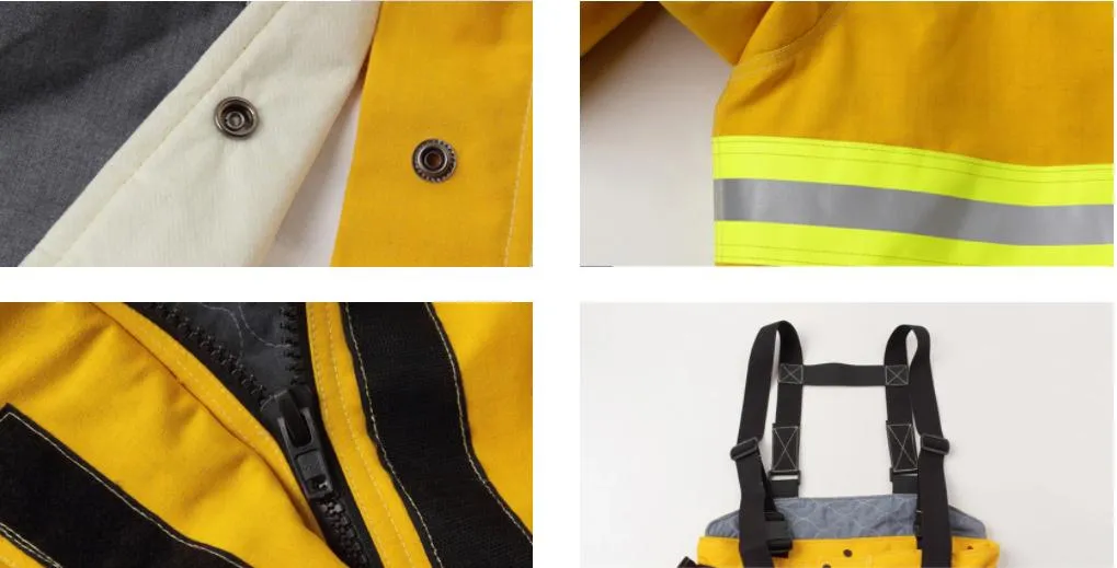 En469 Traje de Bombero Ropa Resistente al Fuego para Bomberos