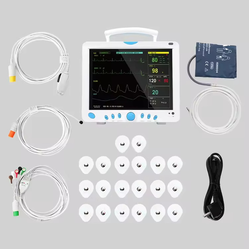Monitor de UTI Equipamento Médico O Monitor de Sinais Vitais de Múltiplos Parâmetros para Ambulância