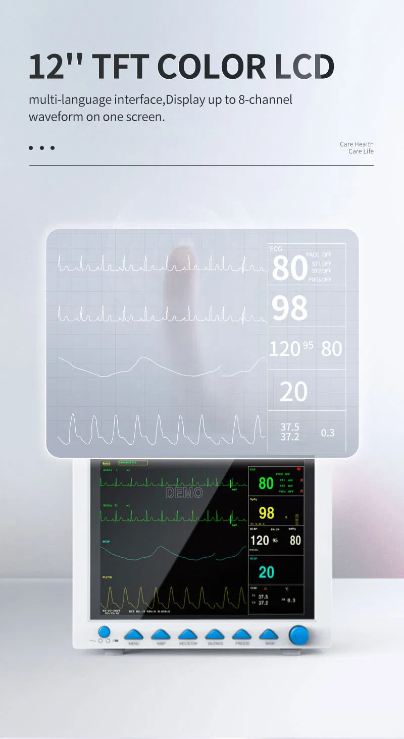 Monitor Neonatal Avançado Cms9000 para Uso Médico
