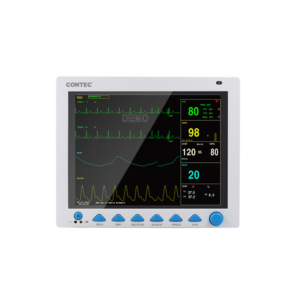 Monitor de Sinais Vitais Portátil para Pacientes Neonatais Contec Cms8000