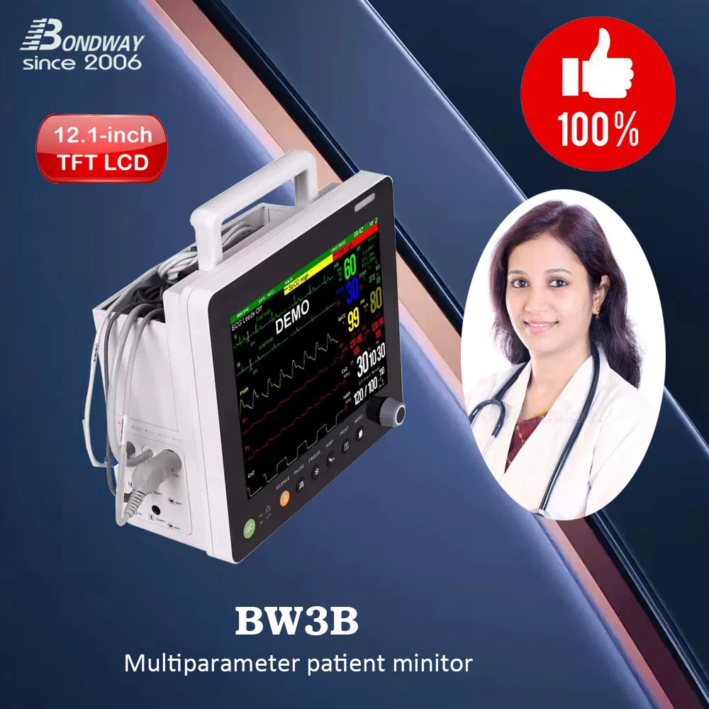 Monitor de Paciente, Monitor Fetal, Monitor Materno, Monitor Multi Parâmetro para Leito, UTI, Pronto-Socorro, Emergência, Ambulância