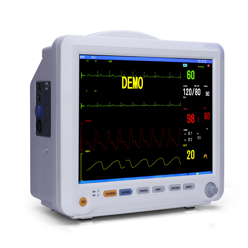 6 Parâmetros Monitor de Sinais Vitais Ambulância Monitor de Emergência para Pacientes