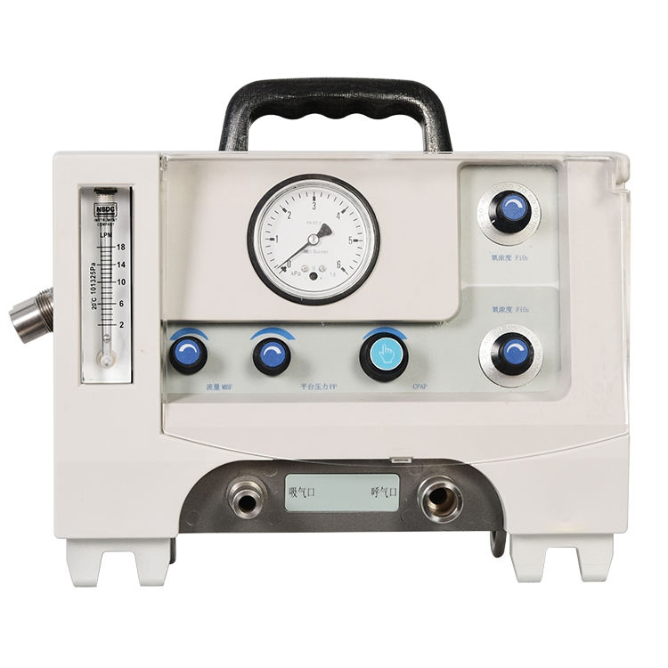 Sistema de CPAP Bubble Neonatal de Precisão com Misturador de Oxigênio