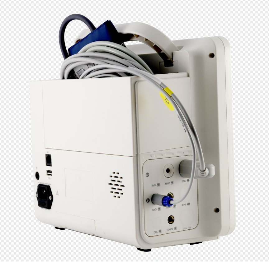 Ltsp28 Eletrocardiógrafo Portátil SpO2 Monitor de Temperatura Monitorando Monitor de Paciente