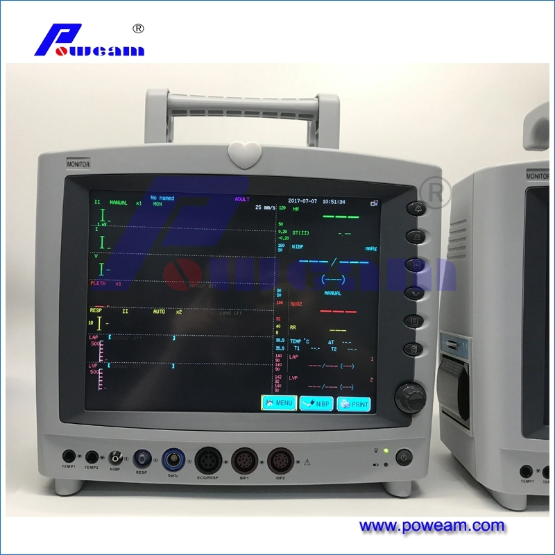 Monitor de Paciente Neonatal, Pediátrico e Adulto de UTI Multifuncional (G6D)