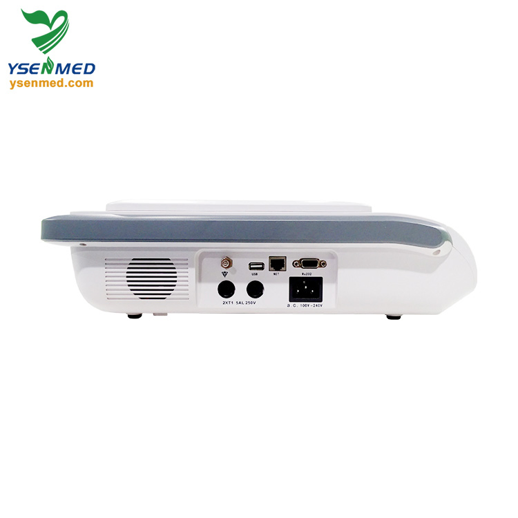 Ysfm90b Máquina Ctg 12.1'' Monitor Multifuncional Materno Fetal para Batimento Cardíaco do Bebê