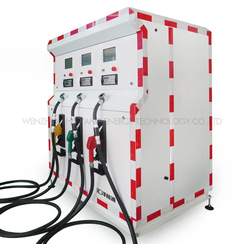 Estação de Combustível Móvel Portátil a Diesel e Gasolina Mini 3000L Estação de Combustível em Contêiner