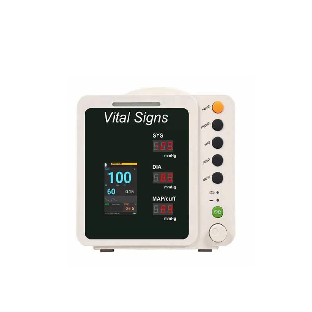 Sinais de Hospital Monitoramento Monitor de Paciente Multiparamétrico Sinal Vital Ambulância