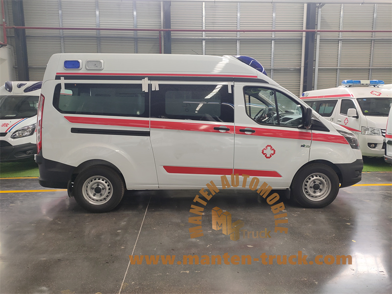 Veículos de Transporte de Primeiros Socorros Ambulância Monitoramento de Pacientes com Chassi Foton V362