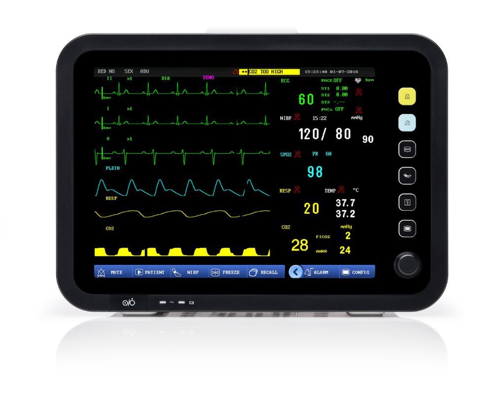 Monitor de Paciente de Equipamento Médico de Emergência do Hospital CE