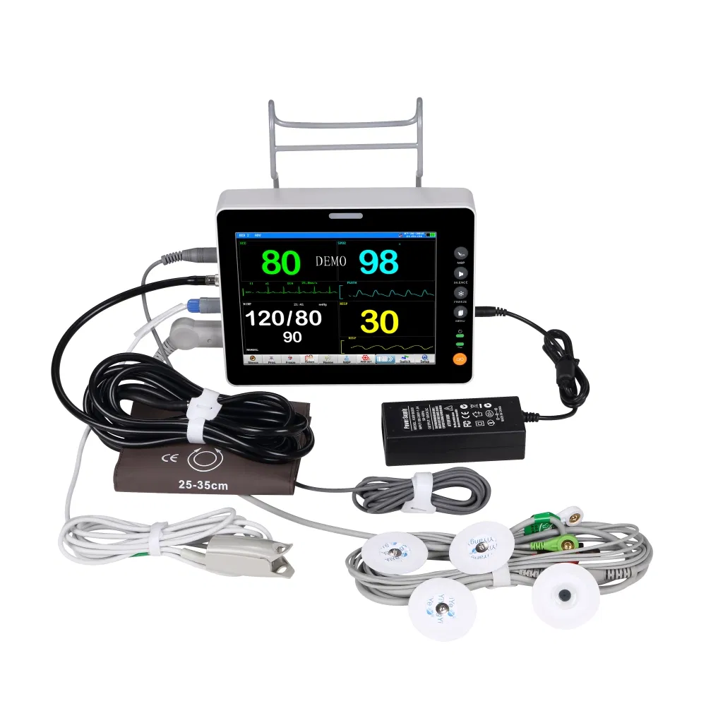 Mecan Produto Médico Hospital Clínica ICU Remoto Ccu Módulo Neonatal 8inch Monitor de Paciente