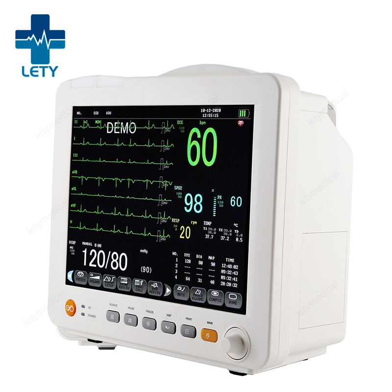 12.1 Monitor de Paciente Neonatal com Tela Touch de Polegadas para Crianças e Adultos