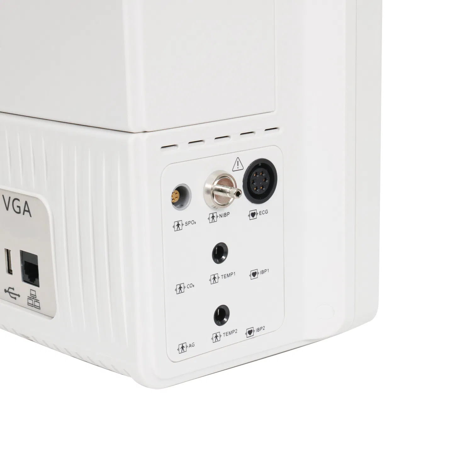 Monitor de Paciente de Sinais Vitais ECG Modular Flexível de Múltiplos Parâmetros de Alta Definição 12.1" TFT