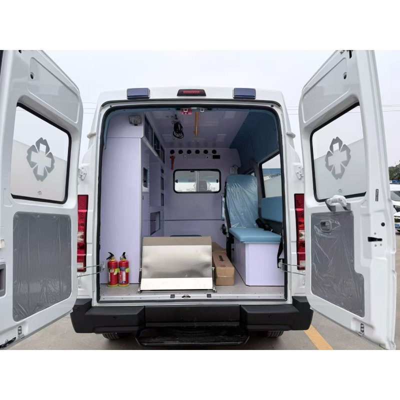 Monitoramento de Distância entre Eixos Lveco 2800mm Ambulância para Transferência de Pacientes em Emergência