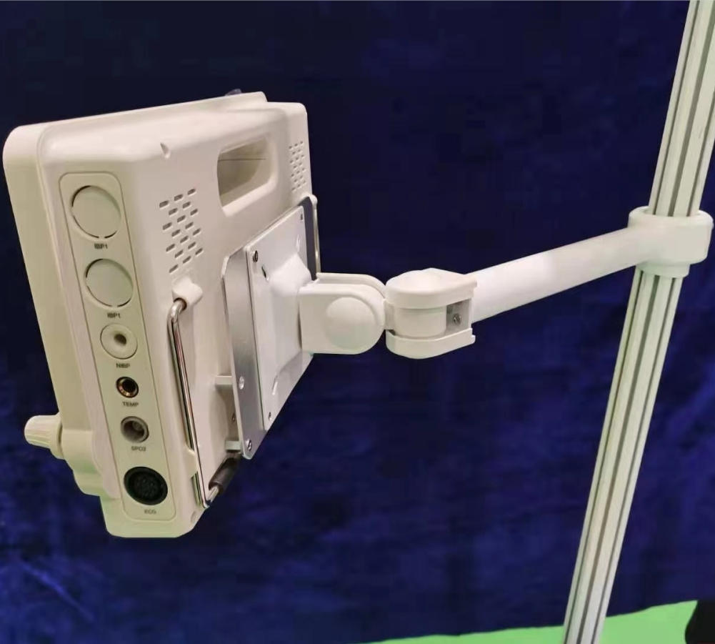 Aprovado pela CE Monitor de Sinais Vitais Médico Portátil Multilíngue para Ambulância Emergencial NIBP SpO2 para Monitoramento de Pacientes à Beira do Leito