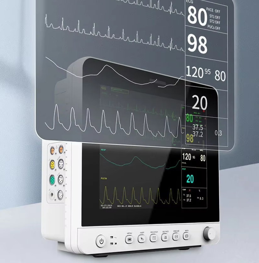 15 Monitor de Paciente de Alta Definição para UTI em Uso Hospitalar