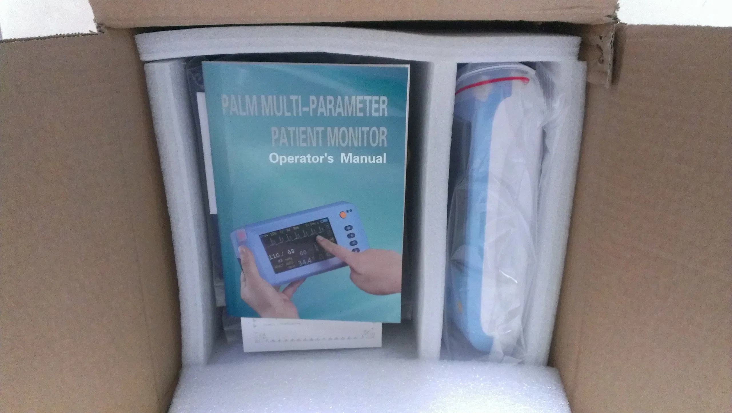 My-C001 Monitor de Paciente Portátil de Tela Sensível ao Toque e Múltiplos Parâmetros Econômico