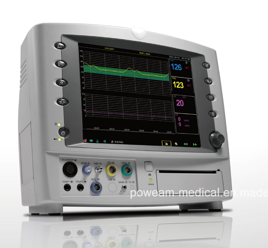 Monitor Fetal de Emergência para Pacientes Hospitalares